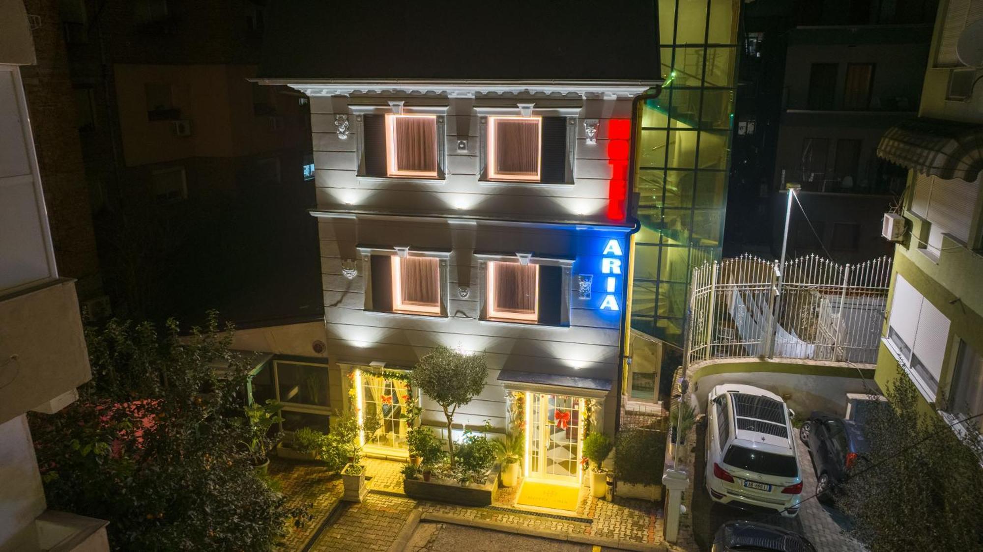 Hotel Aria Tiranë Ngoại thất bức ảnh